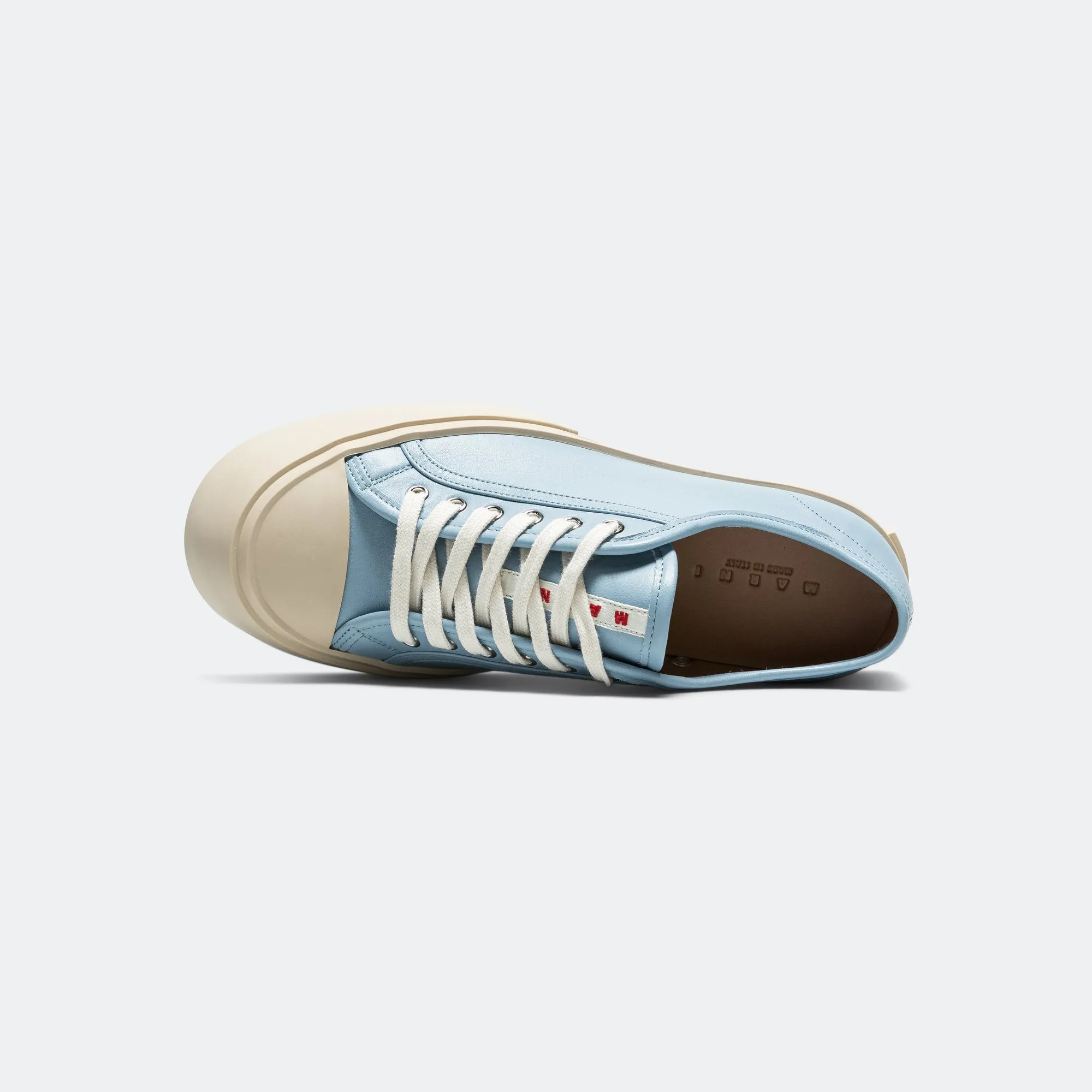 Nappa Leather Pablo Sneaker - Light Blue