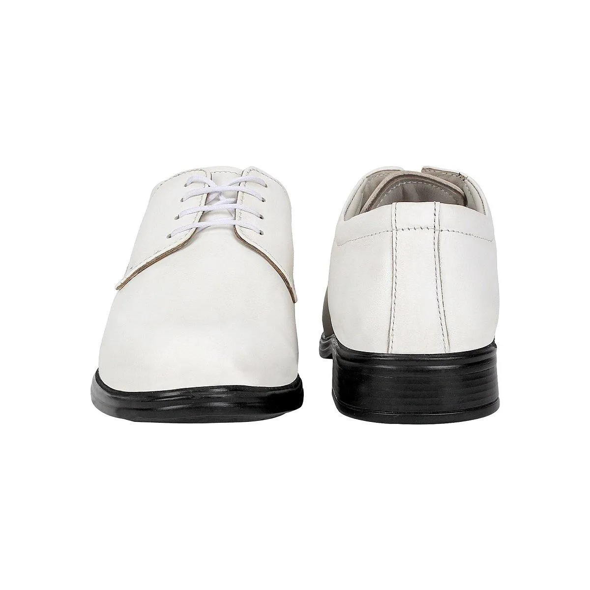 Navy Uniform Shoes White