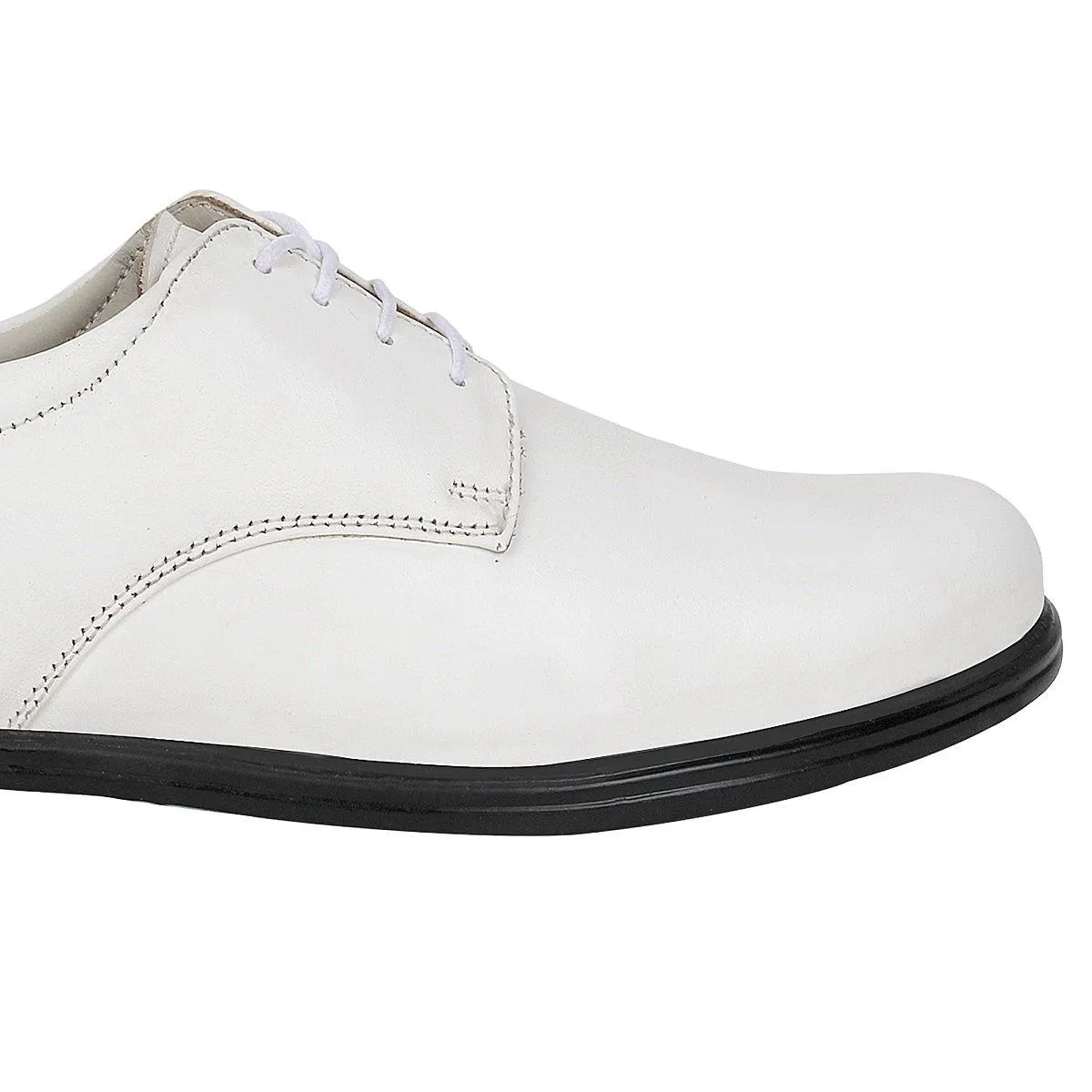 Navy Uniform Shoes White