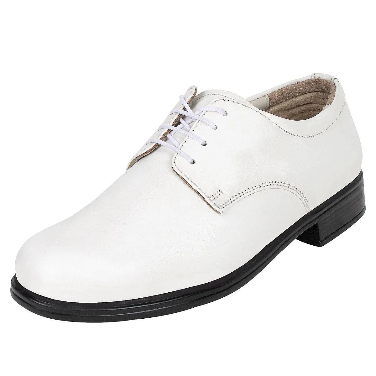 Navy Uniform Shoes White