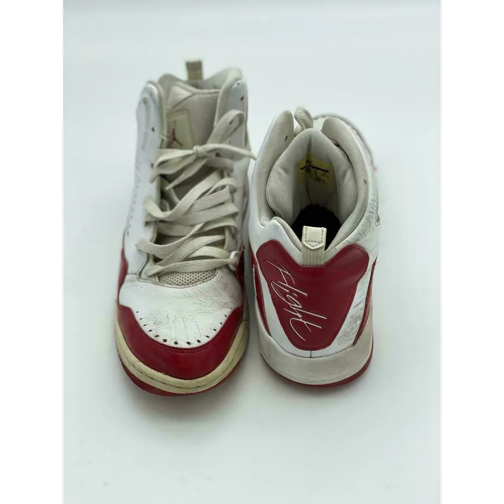 Nike Air Jordan White/ White Gym Red Size 12