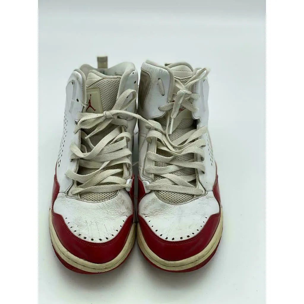 Nike Air Jordan White/ White Gym Red Size 12