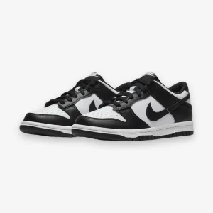 Nike Dunk Low GS Grade School White Black CW1590-100