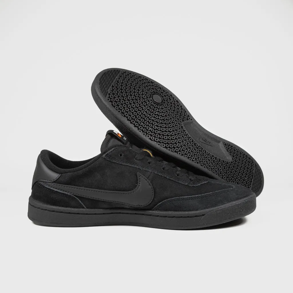 Nike SB - FC Classic Shoes - Black / Black - Black - Vivid Orange