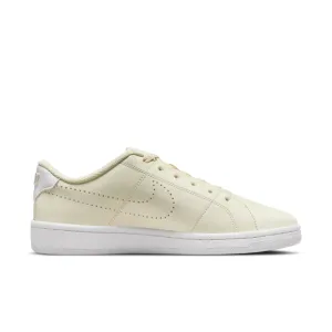 NIKE WOMEN'S COURT ROYALE 2 NEXT NATURE CREAM SHOE