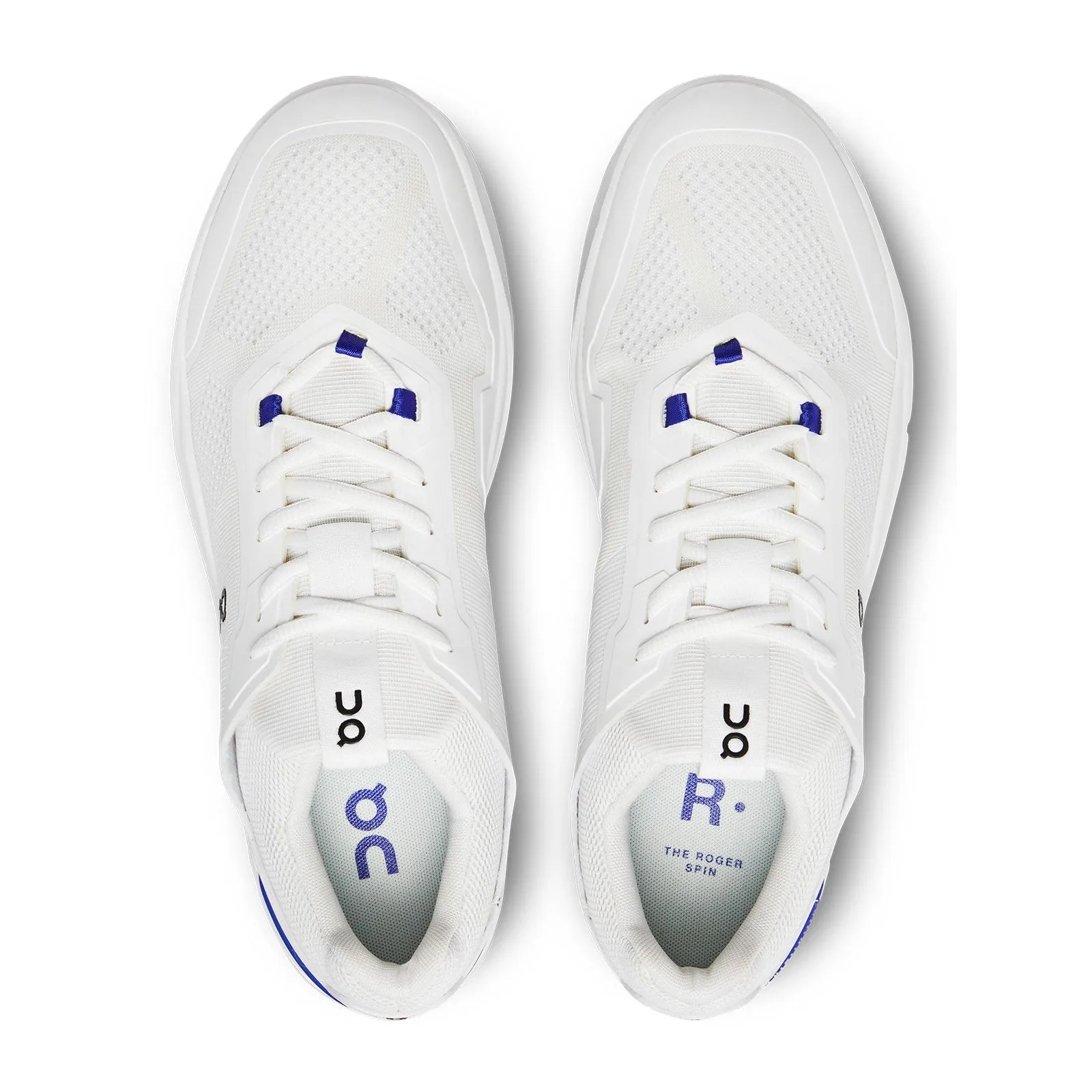 On Running The ROGER Spin Sneaker (Men) - Undyed White/Indigo