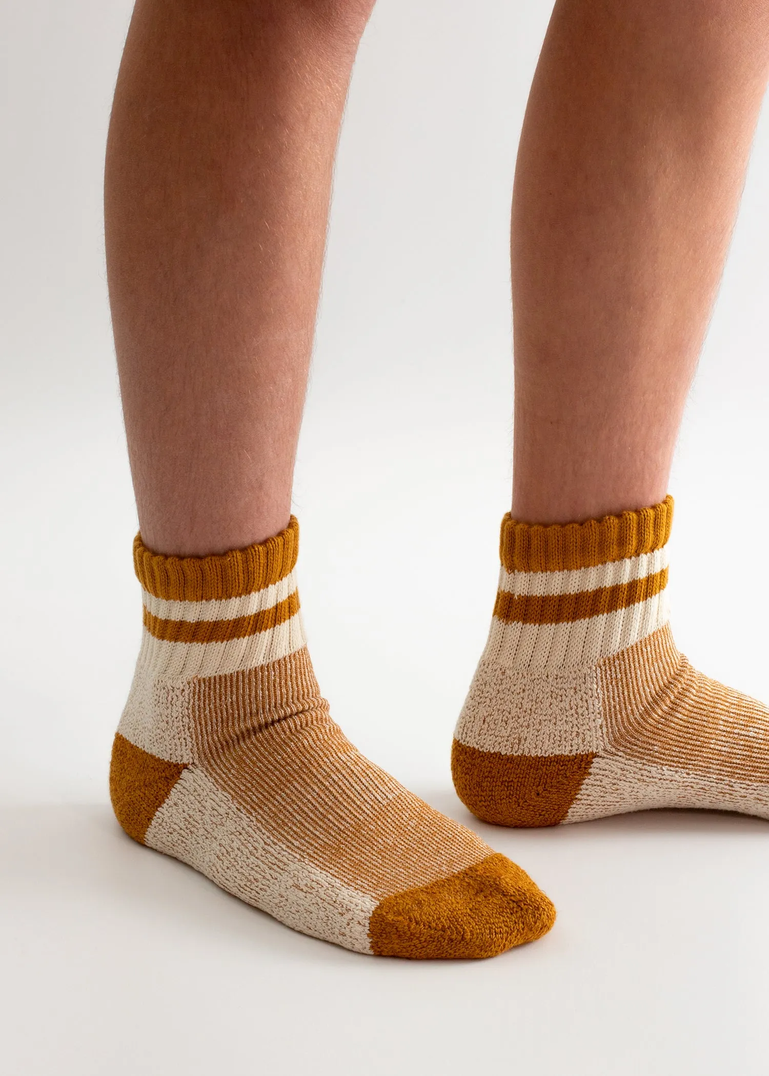 OUTDOOR COLLECTION Tennis Mustard Socks