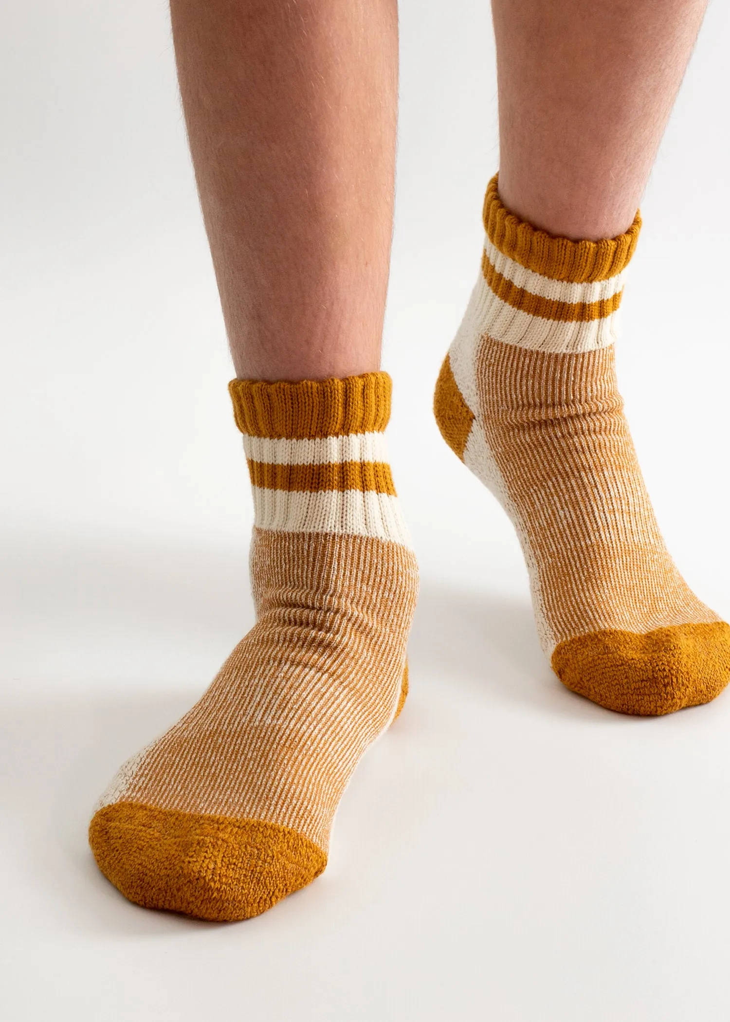 OUTDOOR COLLECTION Tennis Mustard Socks