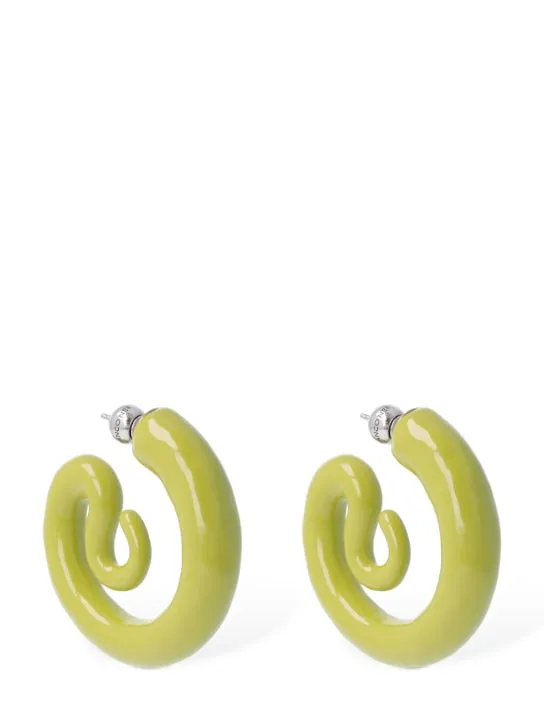 Panconesi   Serpent M hoop earrings 