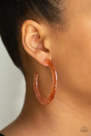 Paparazzi HAUTE Tamale Earrings Copper