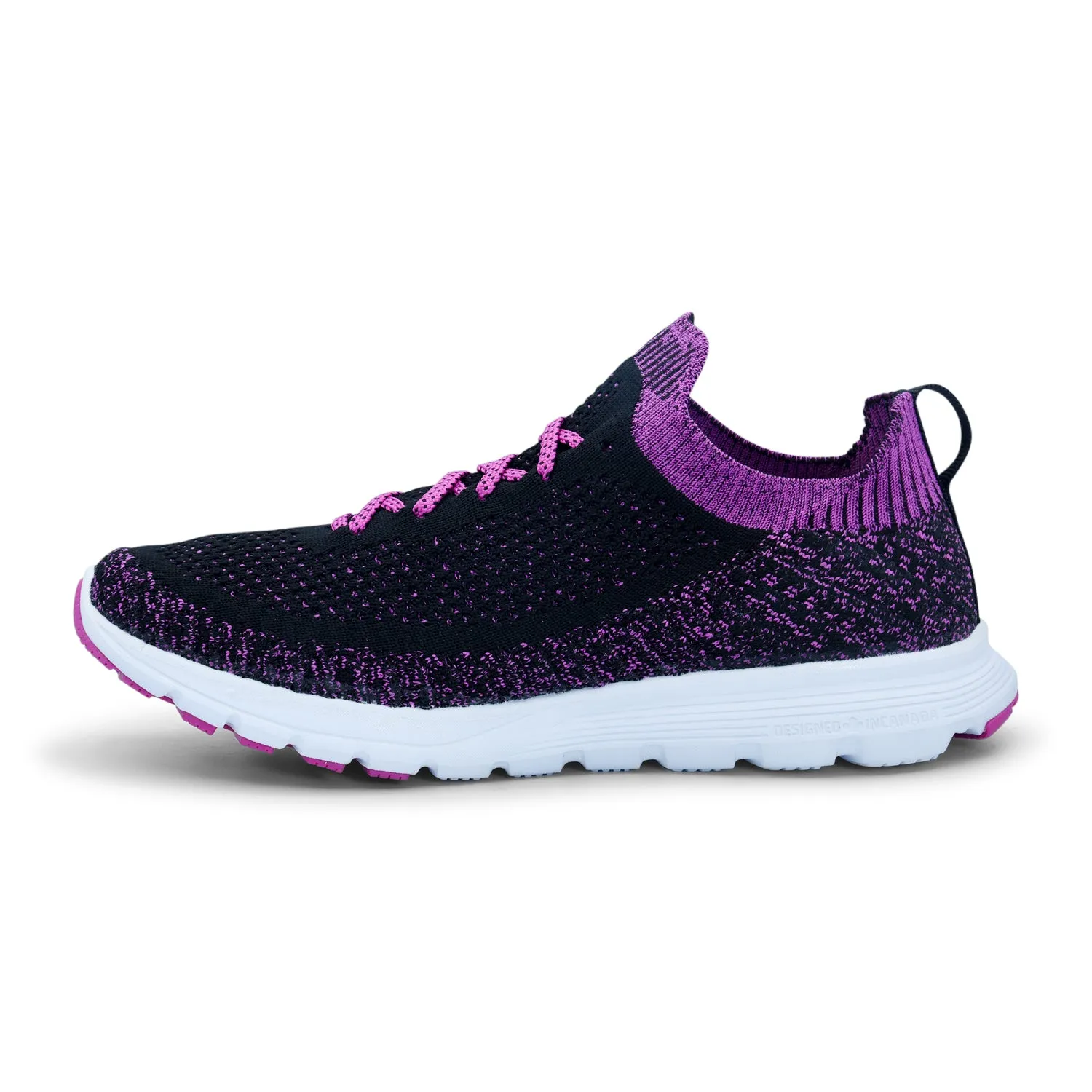 Power Purple-Black Sporty Sneaker for Women