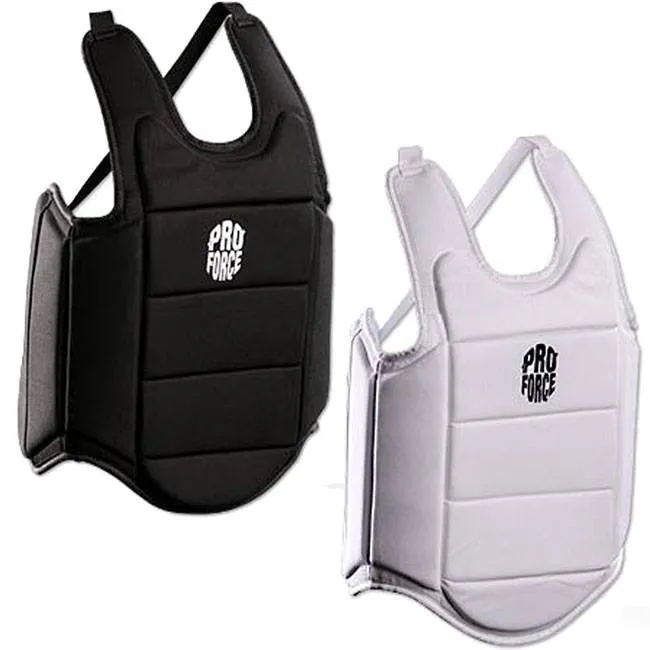 ProForce Ultra Lite Chest Guard White/Black