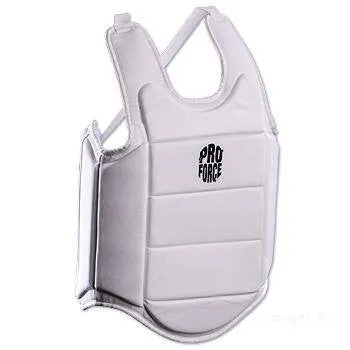 ProForce Ultra Lite Chest Guard White/Black