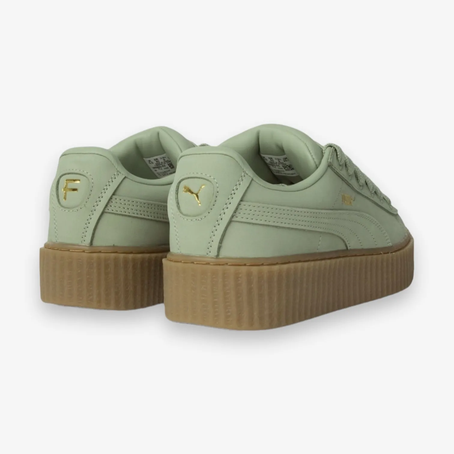 Puma Creeper Phatty Nubuck WMNS green fog puma gold 399865-02