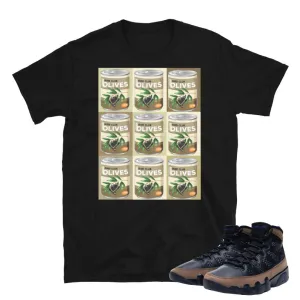 Retro 9 Olive Concord Warhol Shirt