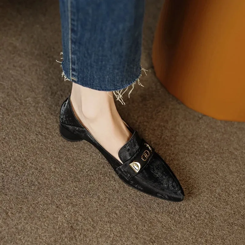 Retro-chic Women's Pointed Toe Flat Shoes