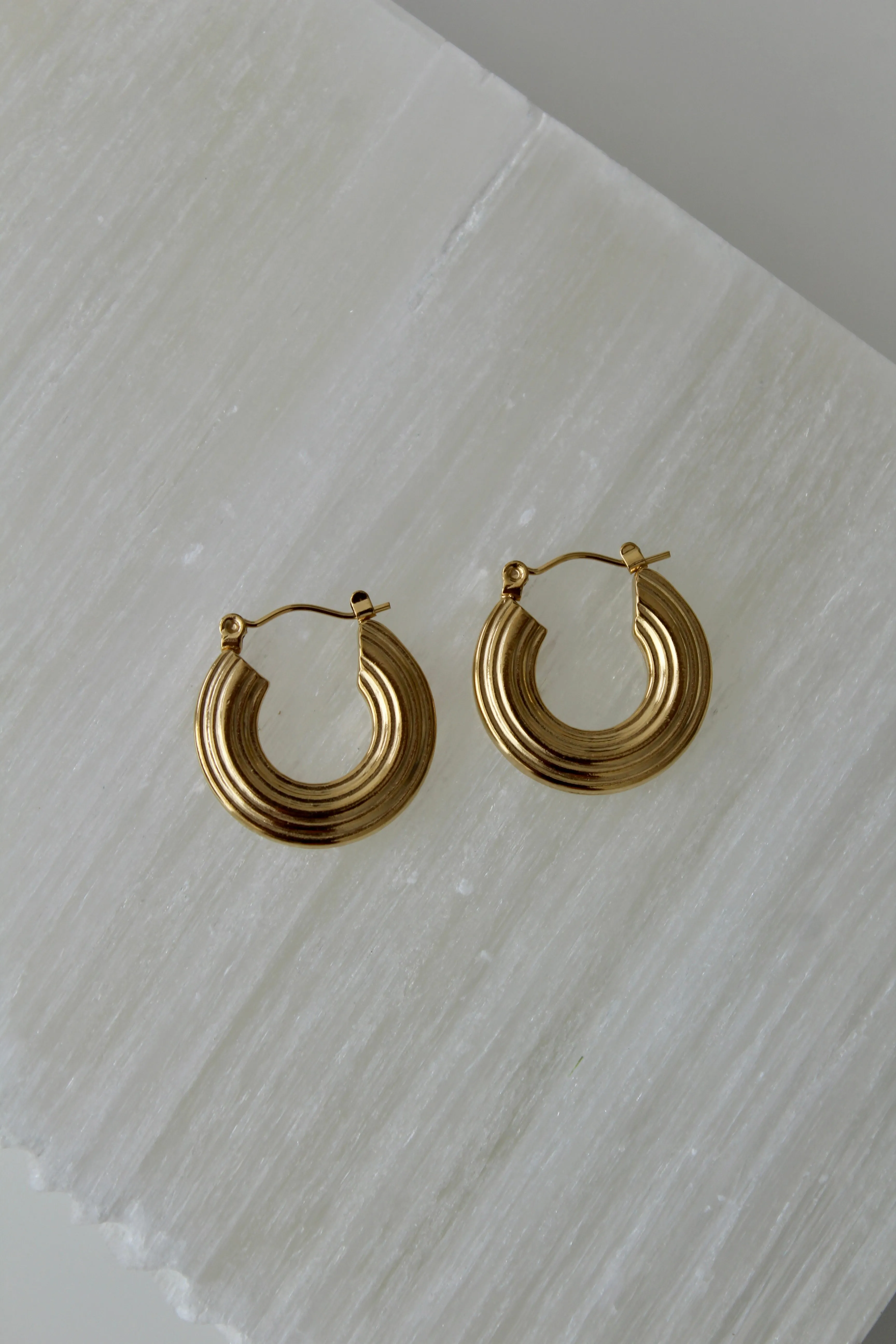 Retro Glam Hoops