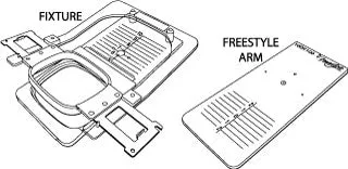 Ricoma Commercial Embroidery Machine Mighty Hoop Starter Kit - 5.5" Set