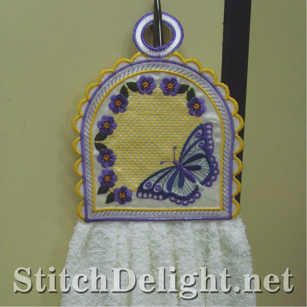 SD0618 Butterfly Towel Topper