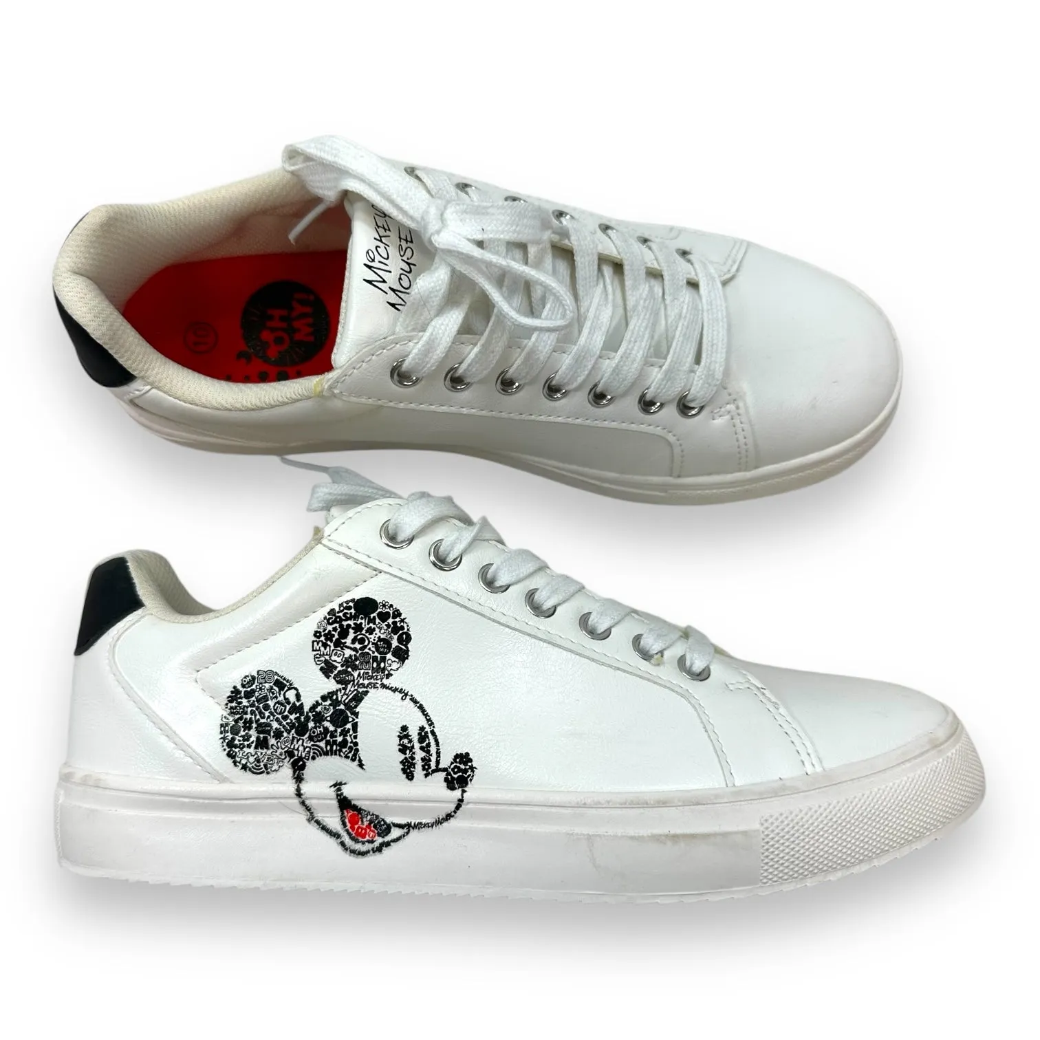 Shoes Athletic By Disney Store In White, Size: 10