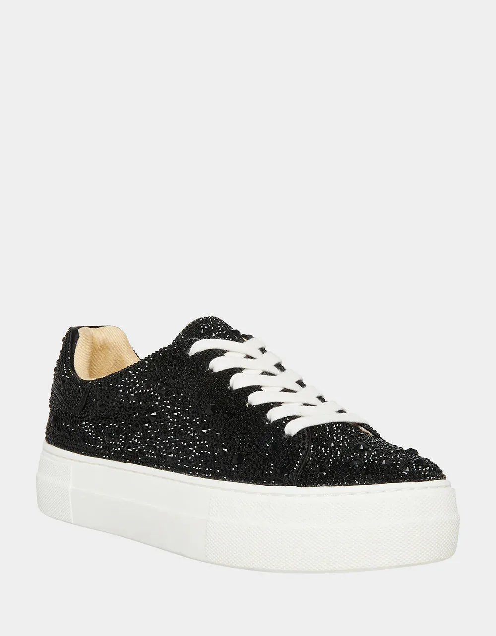 Sidney Sparkle Sneaker - Black