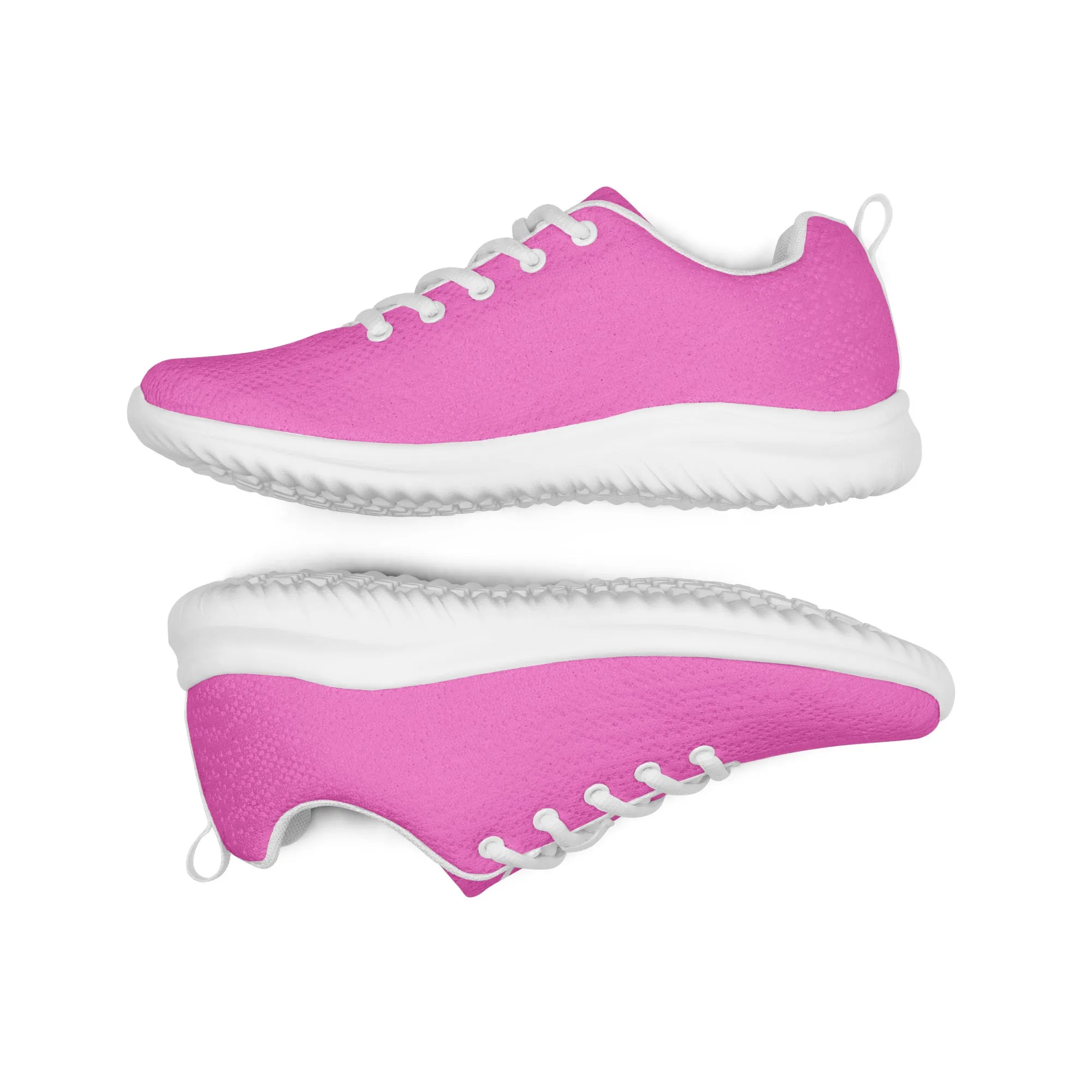 Sixty Eight 93 Logo White Pink Men’s Athletic Shoes