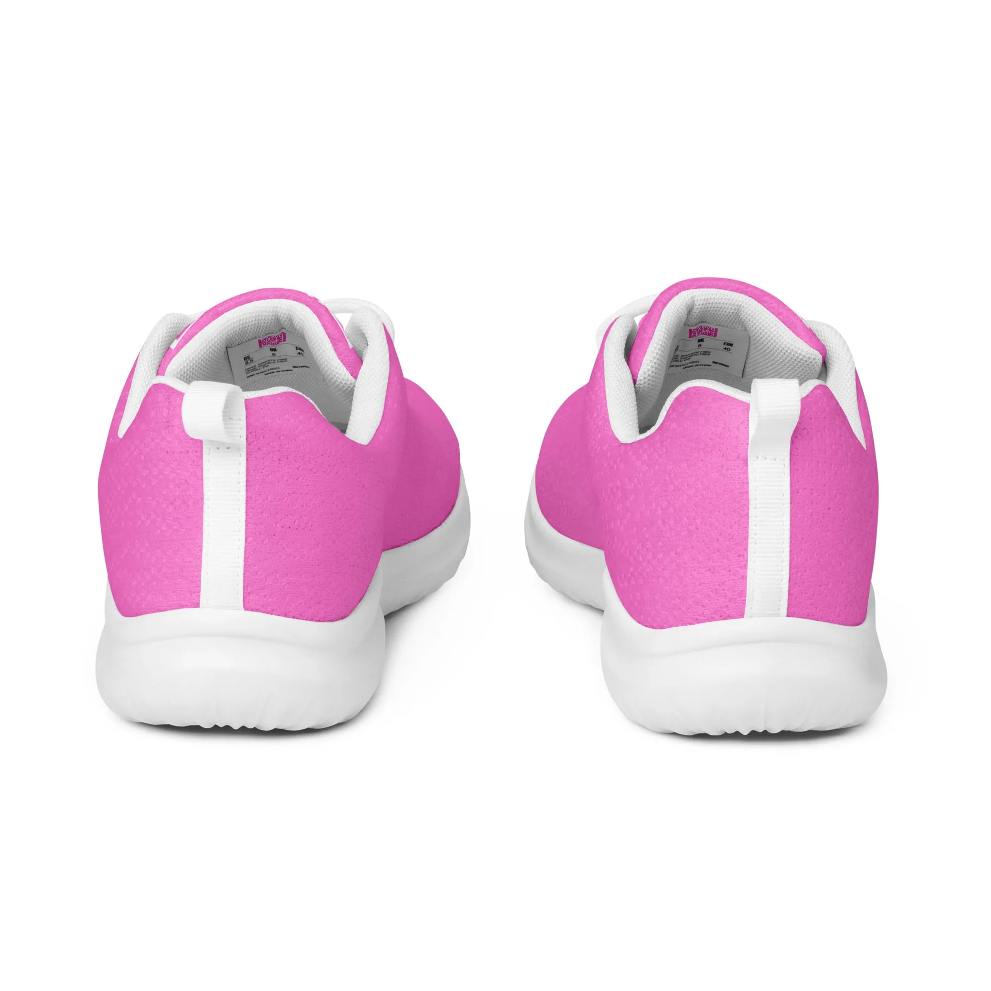 Sixty Eight 93 Logo White Pink Men’s Athletic Shoes