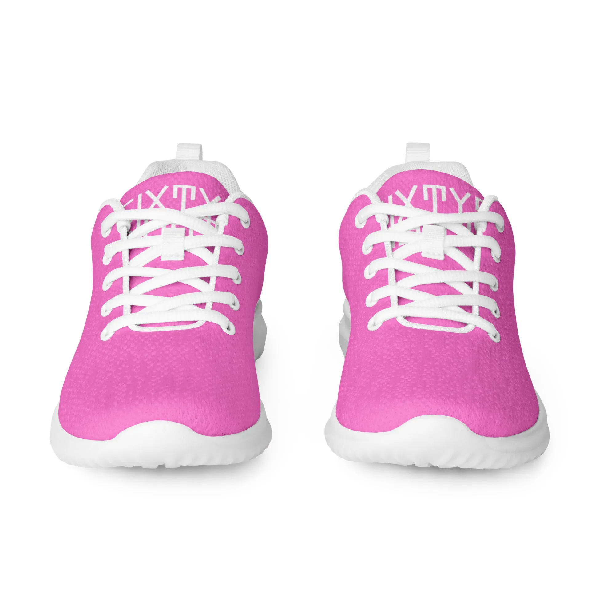 Sixty Eight 93 Logo White Pink Men’s Athletic Shoes