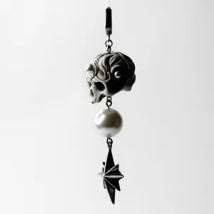 Skull & Star earring