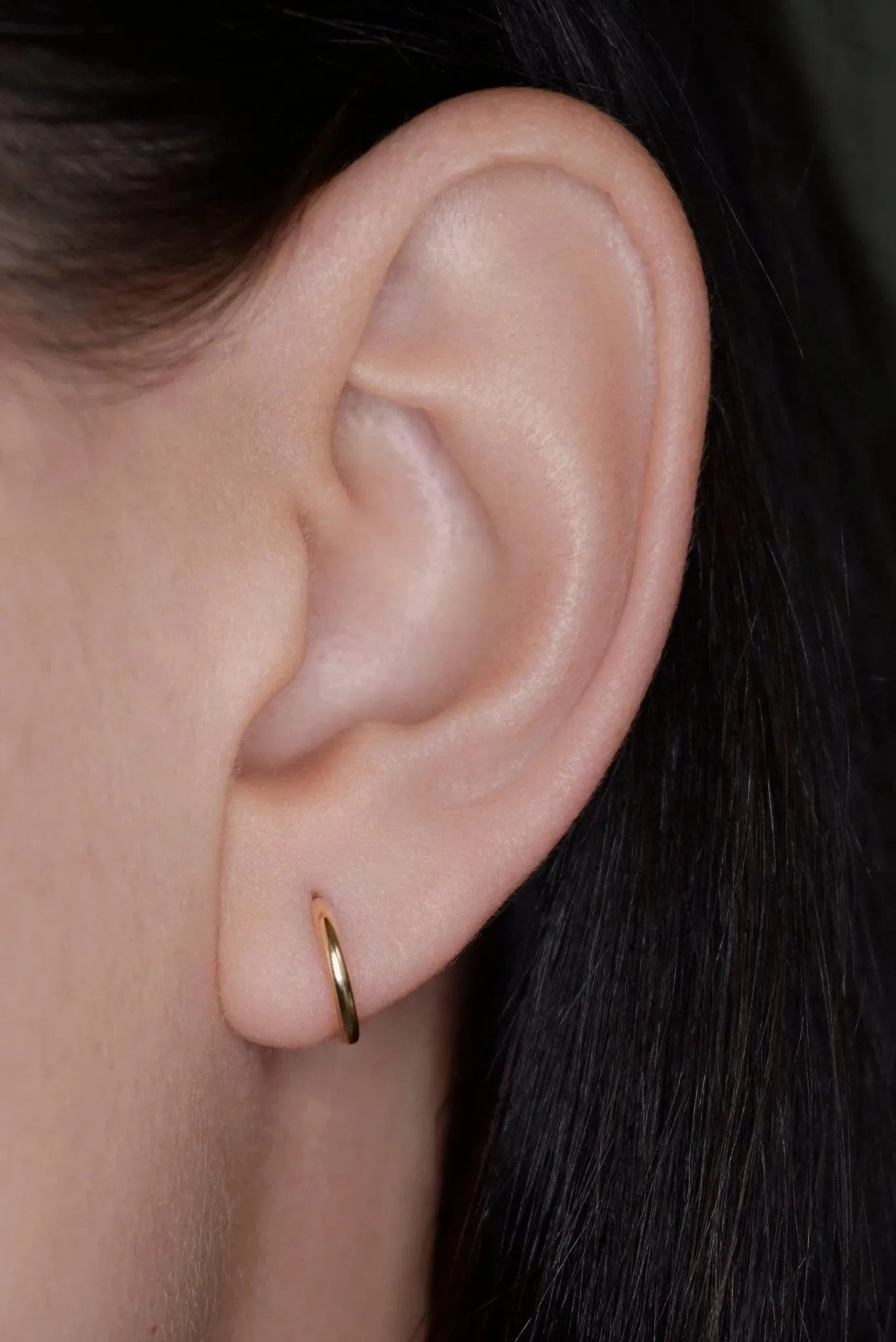 Small Demi Hoop Earring