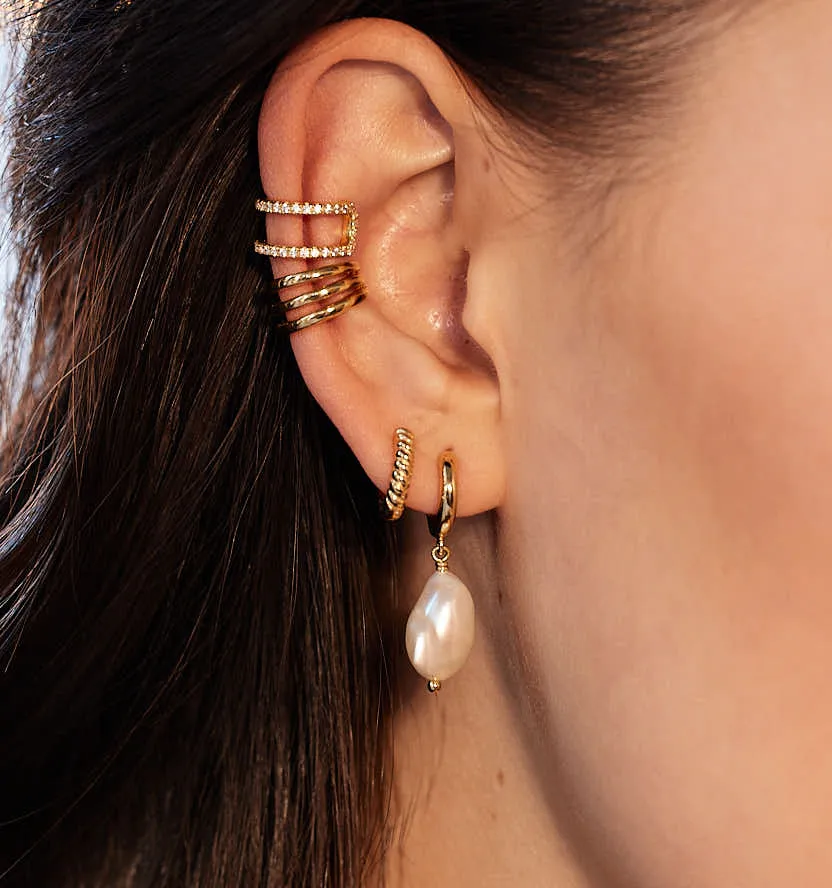 Small Gold Hoop Earrings