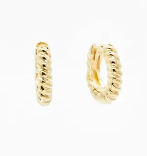 Small Gold Hoop Earrings