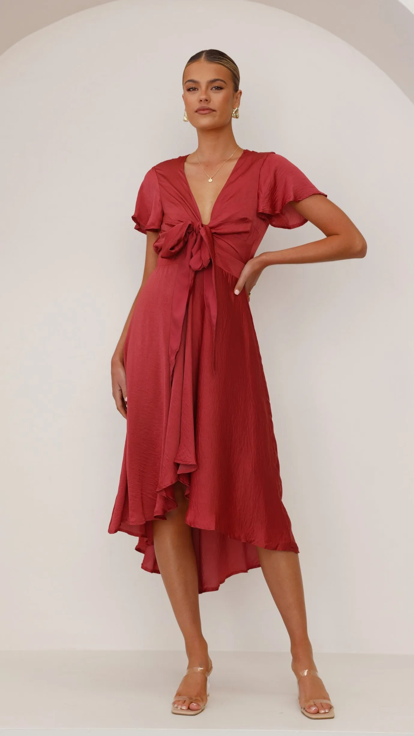 Sunny Daze Dress - Berry