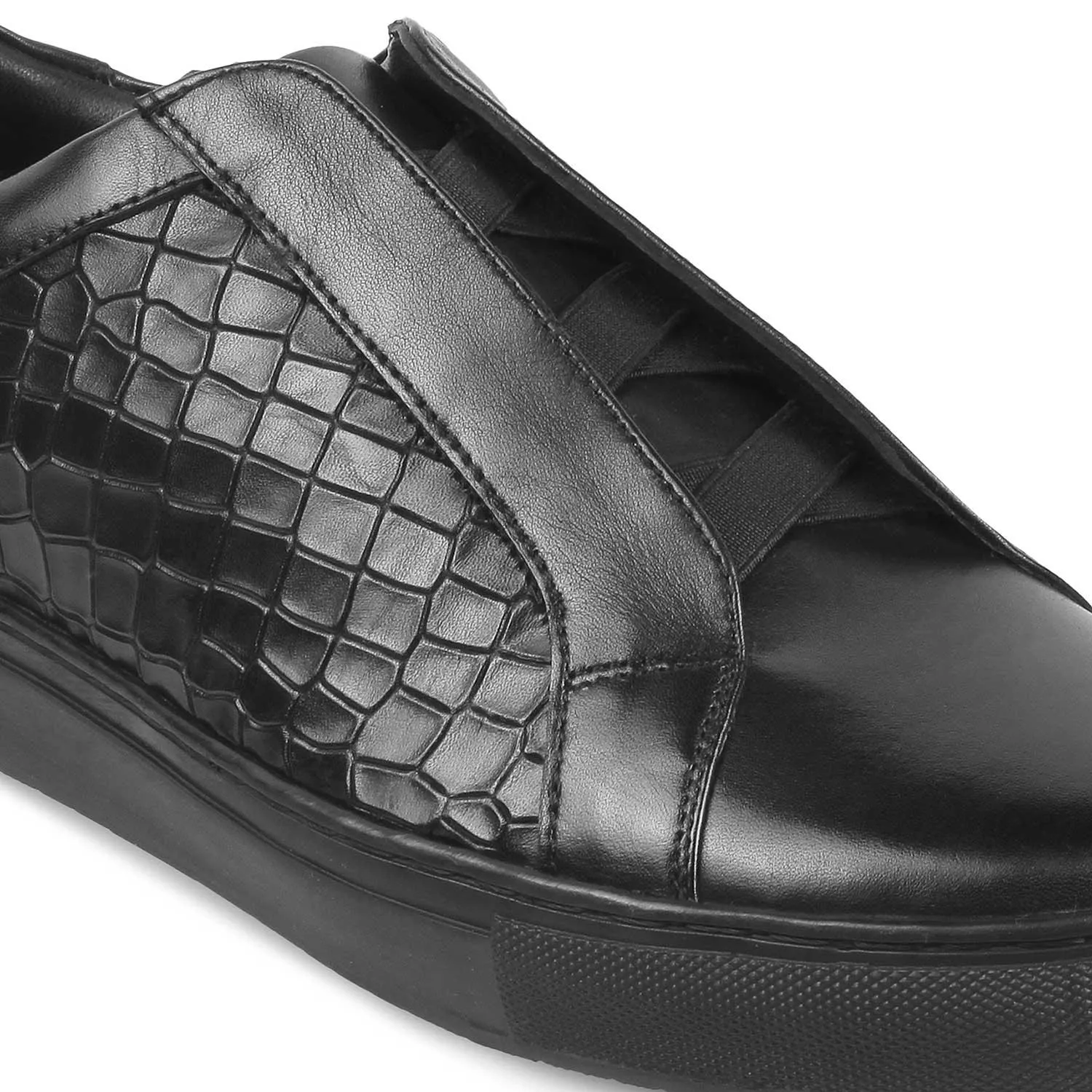 The Crostistini Black Men's Sneakers Tresmode