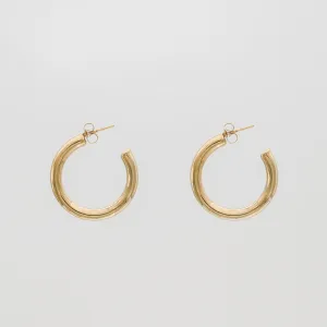 Tia Classic Hoop Earrings