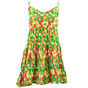 Tier Drop Summer Dress - Flower Power