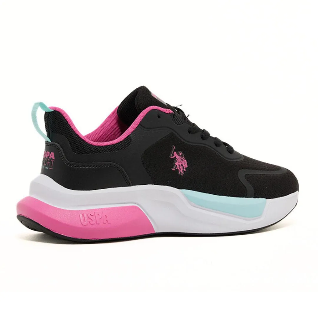 U.S. POLO ASSN. WILLY WMN 4FX Sneakers Women - BLKPNK