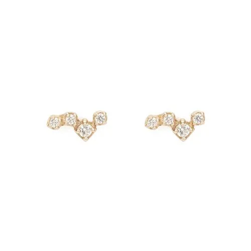 Valencia Topaz Studs (9K Gold)