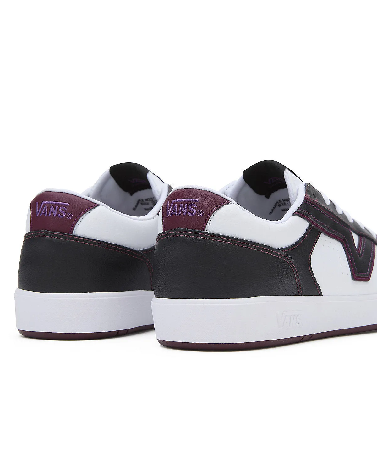 VANS Unisex Lowland ComfyCush Trainers - Black Cherry