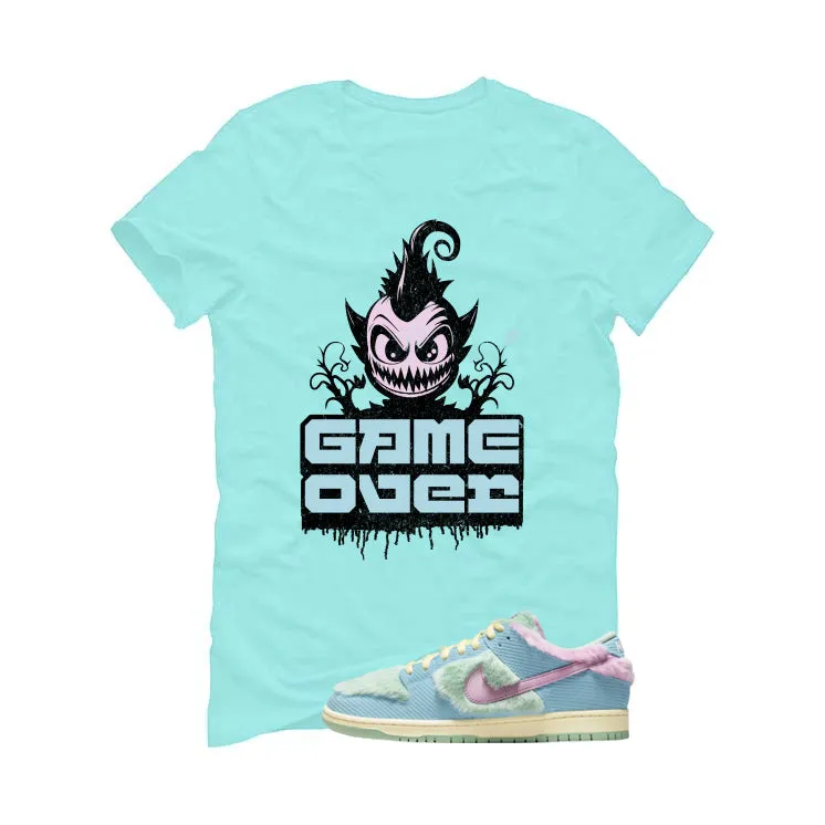 Verdy x Nike SB Dunk Low Visty Mint Green T-Shirt (Game Over)| illcurrency