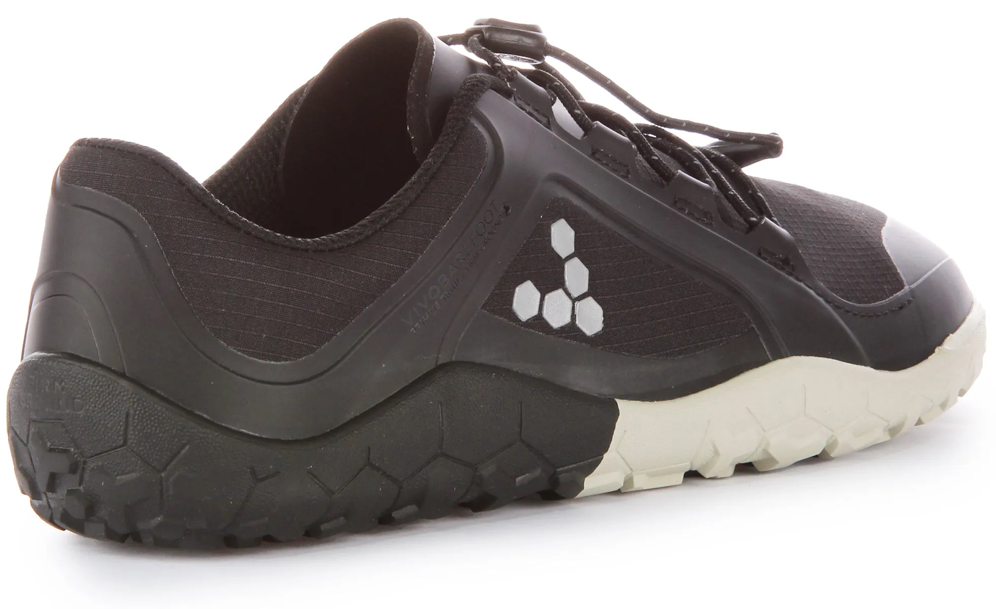 Vivobarefoot Primus Trail 3 In Black White For Women