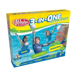 Wahu 3-In-One Game Pack