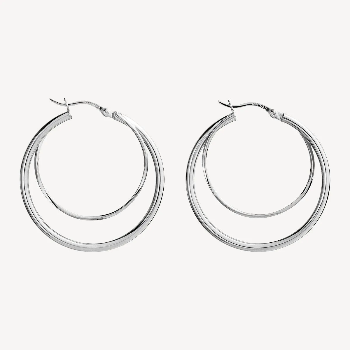 Whirlpool Hoop Earring