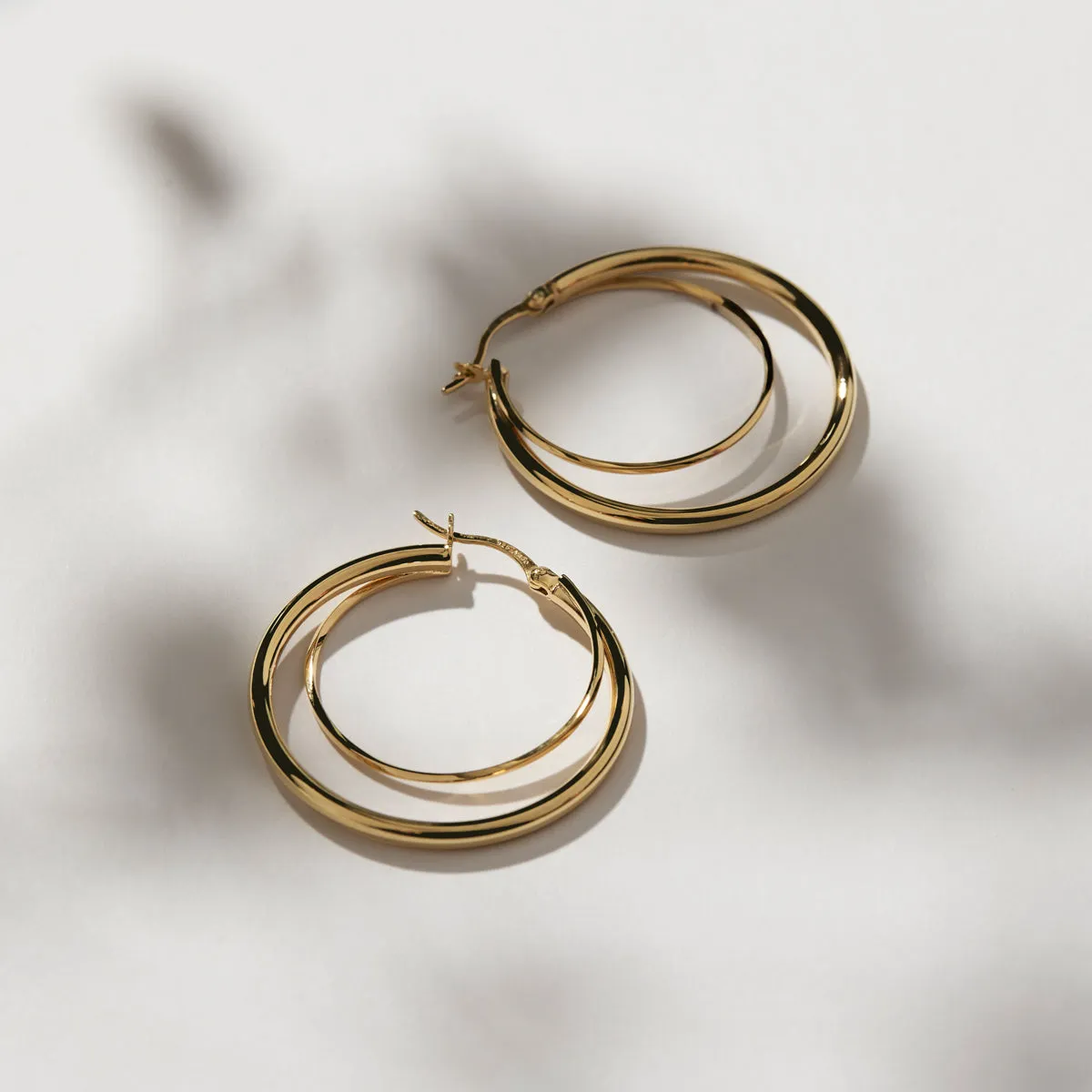 Whirlpool Hoop Earring