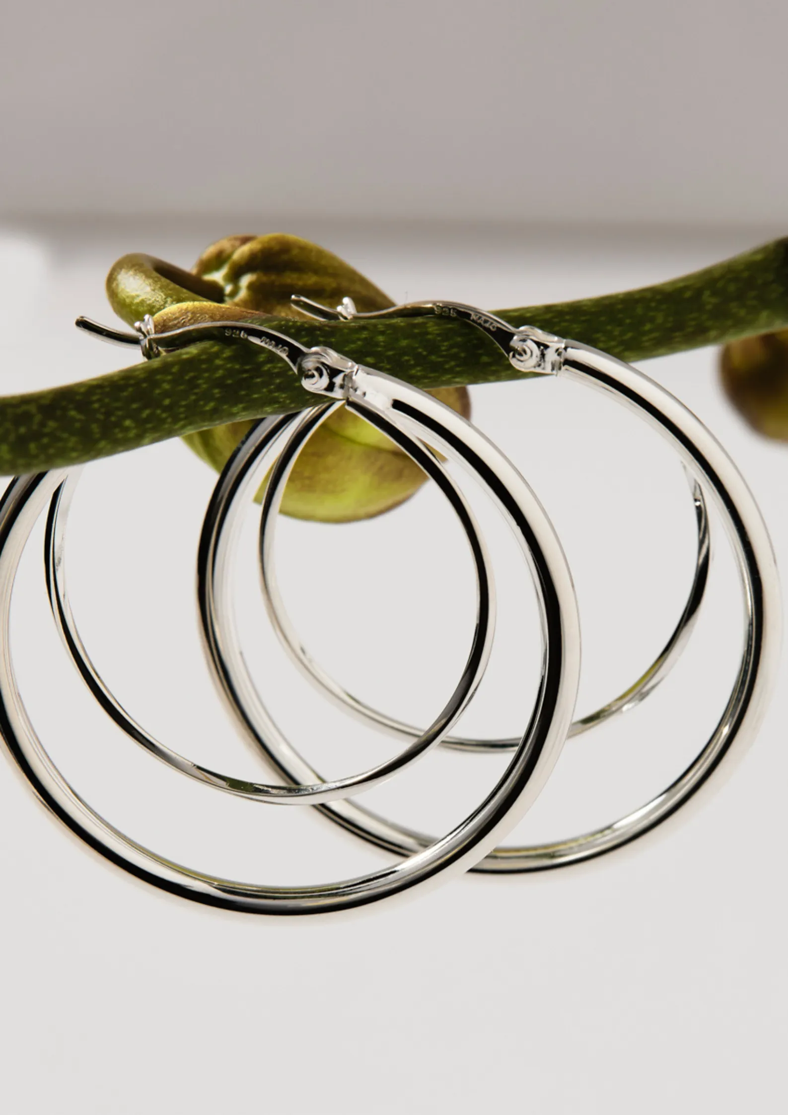 Whirlpool Hoop Earring