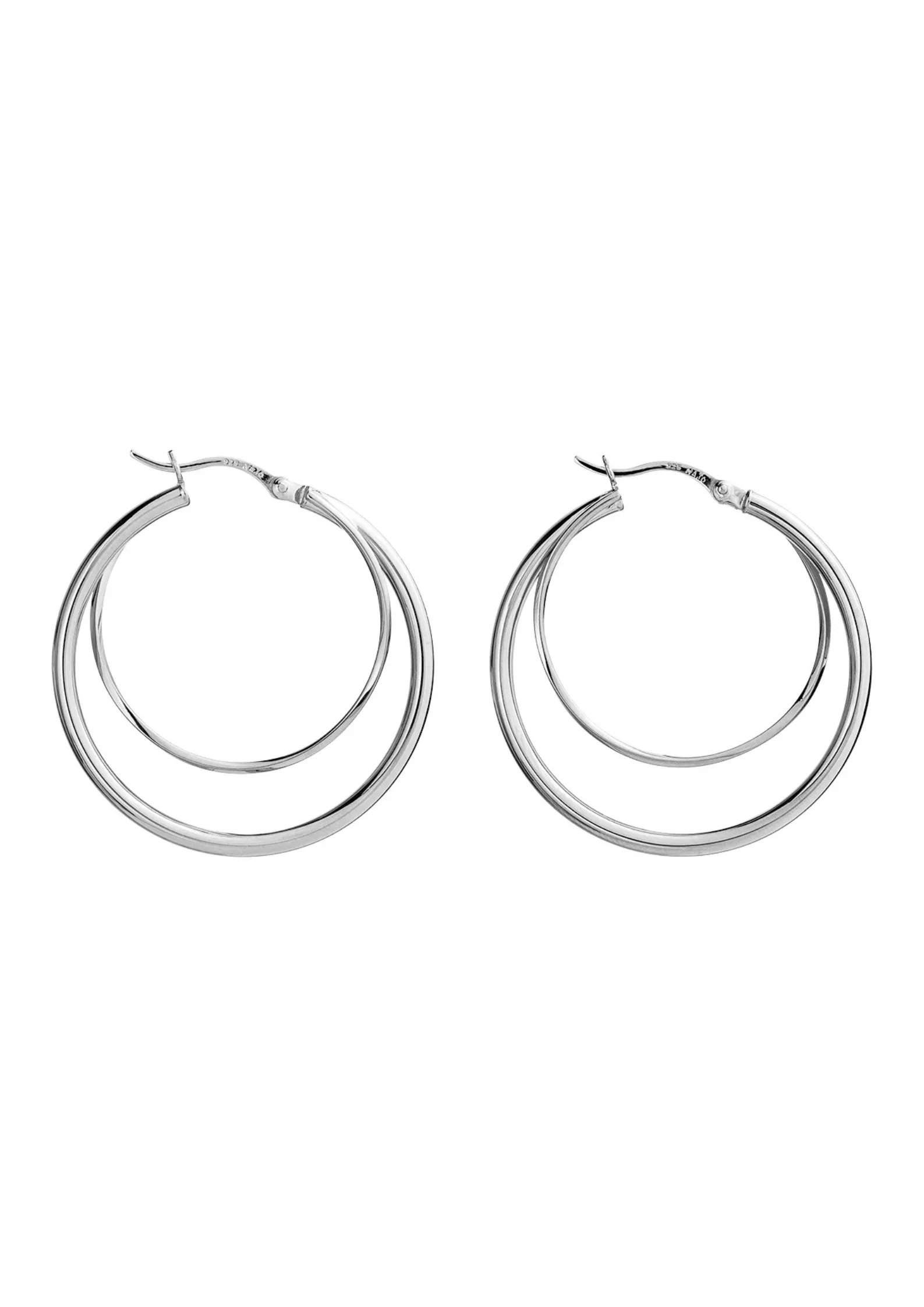 Whirlpool Hoop Earring