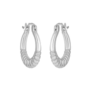 WILLOW HOOPS SILVER