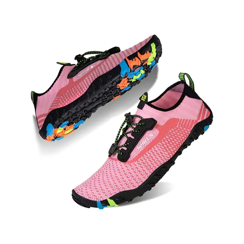 Women And Men Sports Lace Up Aquatic Shoes For Yoga Beach Swim