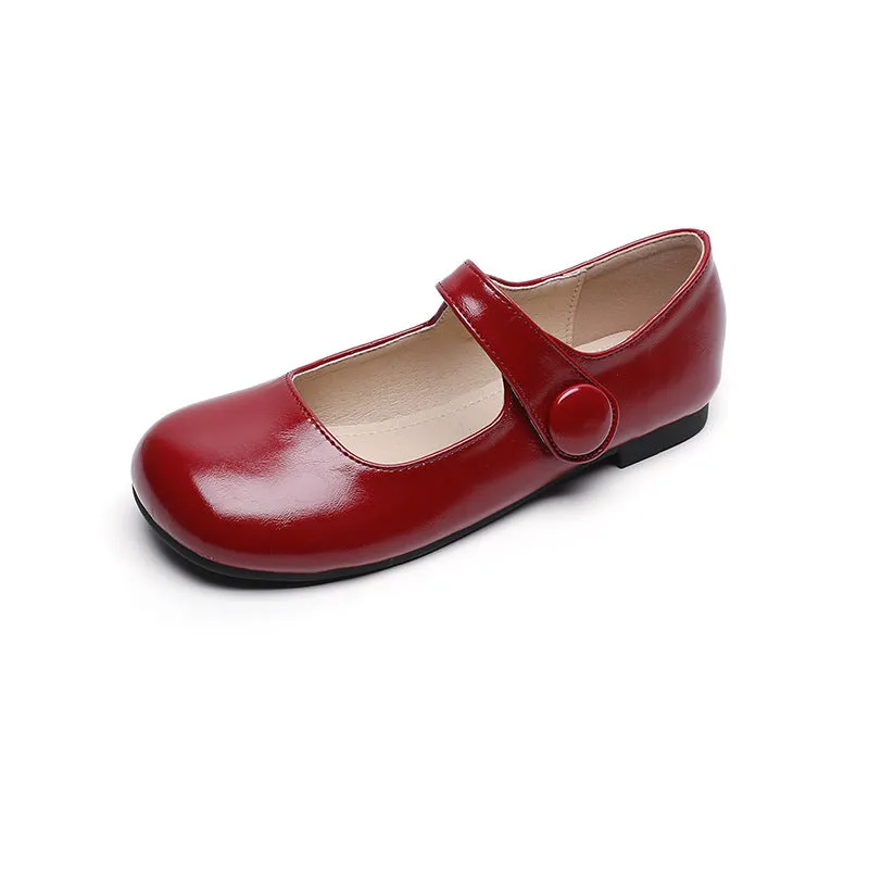 Women Glossy Soft Casual Mary Jane Shoes