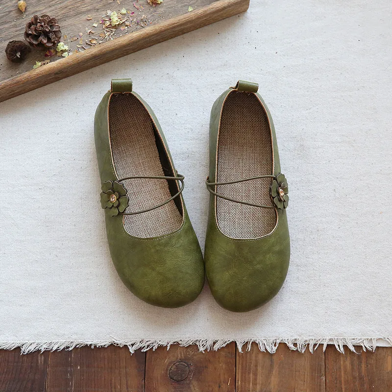 Women Handmade Casual Comfort Flats